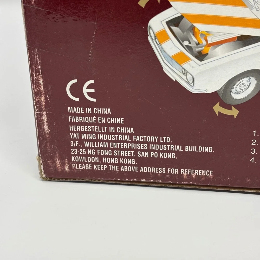1967 Chevrolet Camaro Black 1:18 Yat Ming Road Legends Diecast Sealed